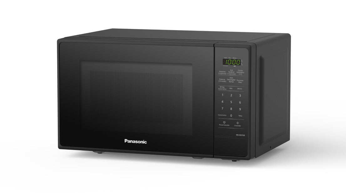 Panasonic NN-SB25JBRUH microondas Negro Solo microondas Mostrador 20 L, Pantalla incorporada, Botones