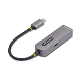 StarTech.com Adaptador de Red USB Tipo C a Ethernet - Adaptador de Red Externo USB-C a RJ45 2,5/1Gb - NBASE-T - USB 3.1 - Entrega de Alimentación PD 100W de Paso - Compatible con Thunderbolt - Win/Mac tarjetas de red Alámbrico USB Tipo C Ethernet 1