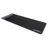 Manhattan Mousepad Gaming tamaño XXL con luz LED y Cargador Inalámbrico Ratón Monocromo Tela Si Si
