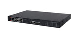 Dahua Technology PoE DH-PFS3220-16GT-190 dispositivo de redes No administrado L2 Gigabit Ethernet (10/100/1000) Energía sobre Ethernet (PoE) 1U Negro
