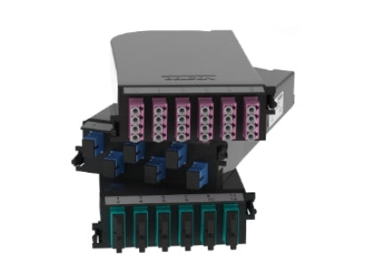 Belden FCSH12LDFS adaptador de fibra óptica LC 1 pieza(s) Azul