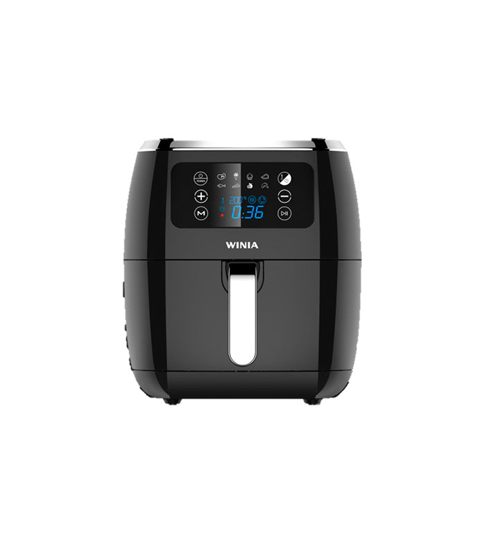 WINIA WAF-720BM freidora Sencillo 7 L 1700 W Freidora baja en grasa Negro, Plata, ActiFry, 200 °C