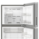 Whirlpool WT1331D nevera y congelador Independiente 364 L Plata