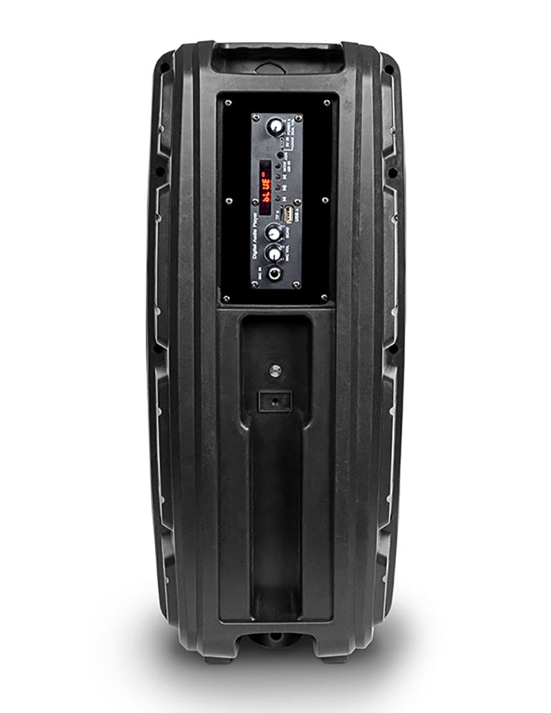 Misik MB158 altavoz portátil y para fiesta Negro, Gama completa, 4500 W, Inalámbrico y alámbrico