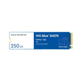 Unidad De Estado Solido  SSD Interno Western Digital Blue 250GB M.2 2280 PCIe 3.0 NVMe 3300/1200 MB/s PC/Laptop