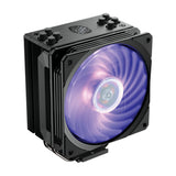 Cooler Master Hyper 212 RGB Black Edition w/LGA1700 Procesador Enfriador 12 cm Negro, 650 RPM, 2000 RPM