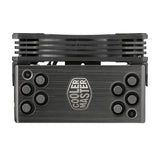 Cooler Master Hyper 212 RGB Black Edition w/LGA1700 Procesador Enfriador 12 cm Negro, 650 RPM, 2000 RPM