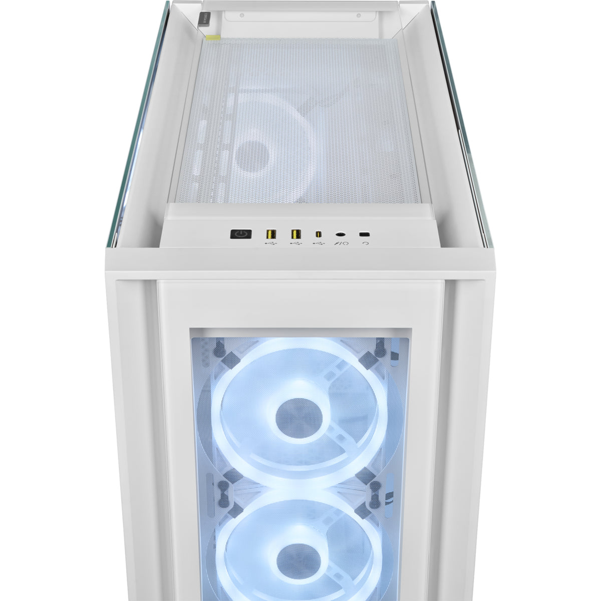 Corsair 5000X RGB QL Edition Midi Tower Blanco, ATX, EATX, Micro ATX, CC-9011233-WW