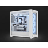 Corsair 5000X RGB QL Edition Midi Tower Blanco, ATX, EATX, Micro ATX, CC-9011233-WW