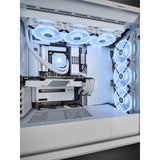 Corsair 5000X RGB QL Edition Midi Tower Blanco, ATX, EATX, Micro ATX, CC-9011233-WW