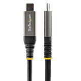 StarTech.com Cable USB-C de 2m - USB 5 Gbps - Entrega de Alimentación de 100W (5A) - Modo Alt. de DP 4K 60Hz - Cubierta de TPE - Compatible con Thunderbolt Cable USB 3.2 Gen 1 (3.1 Gen 1) USB C USB C Macho