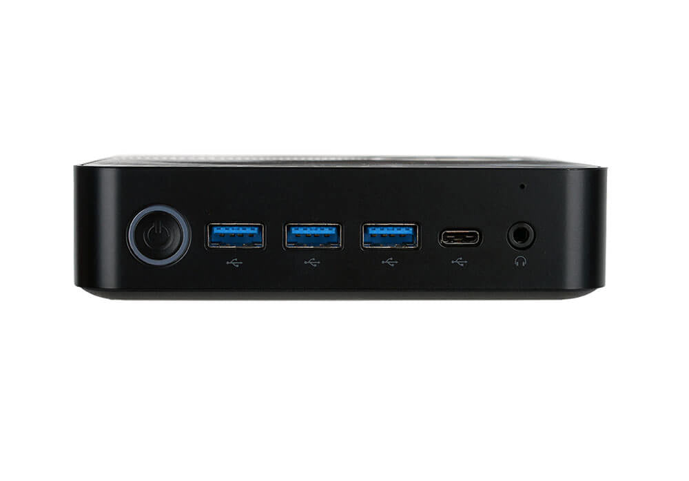 ECS LIVA Z Intel® Celeron® N N3350 4 GB DDR3L-SDRAM 64 GB eMMC Windows 10 Home Mini PC Negro