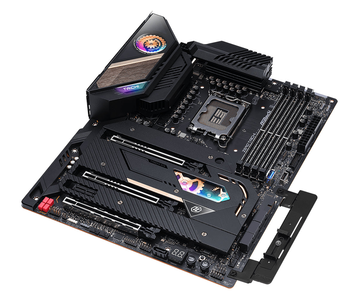 Tarjeta Madre Asrock Intel Z690 Taichi 4xDDR5 192GB 6400Mhz PCIe 5.0 M.2 HDMI DP Socket 1700 12th 13th 14th Gen ATX