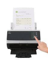 Ricoh FI-8150 ADF + Escáner de alimentación manual 600 x 600 DPI A4 Negro, Gris, 216 x 355.6 mm, 50 ppm, Escala de grises