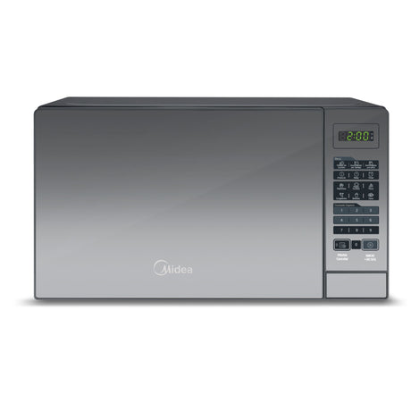 Midea MMDR07S2MG microondas Plata Solo microondas Mostrador 20 L 1050 W, Pantalla incorporada, Botones