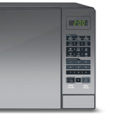 Midea MMDR07S2MG microondas Plata Solo microondas Mostrador 20 L 1050 W, Pantalla incorporada, Botones