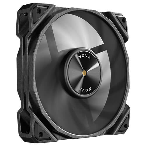 Antec Nova Gabinete de la computadora Ventilador 12 cm Negro 3 pieza(s)