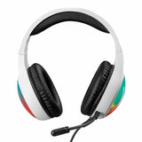 MITZU BASH-4206WH audífono y auriculare Auriculares Alámbrico Diadema Juego Blanco
