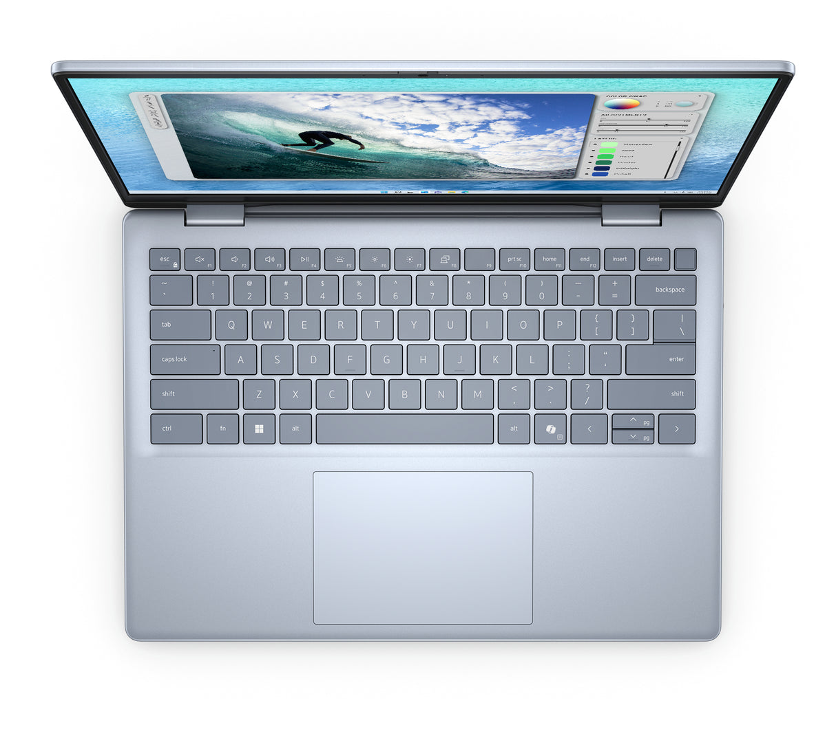 DELL Inspiron 5440 Laptop Ice Blue Portátil Azul Concha