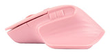 Perfect Choice PC-045281 ratón Universal Diestro RF inalámbrico + bluetooth Óptico 1600 DPI, Rosa