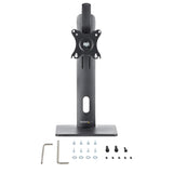 StarTech.com Soporte para un Monitor - Base para Monitor con Ajuste de Altura - para Monitores VESA de hasta 32" (7kg) - Soporte Ergonómico para Escritorio - con Inclinación/Giro/Rotación Monitor Negro