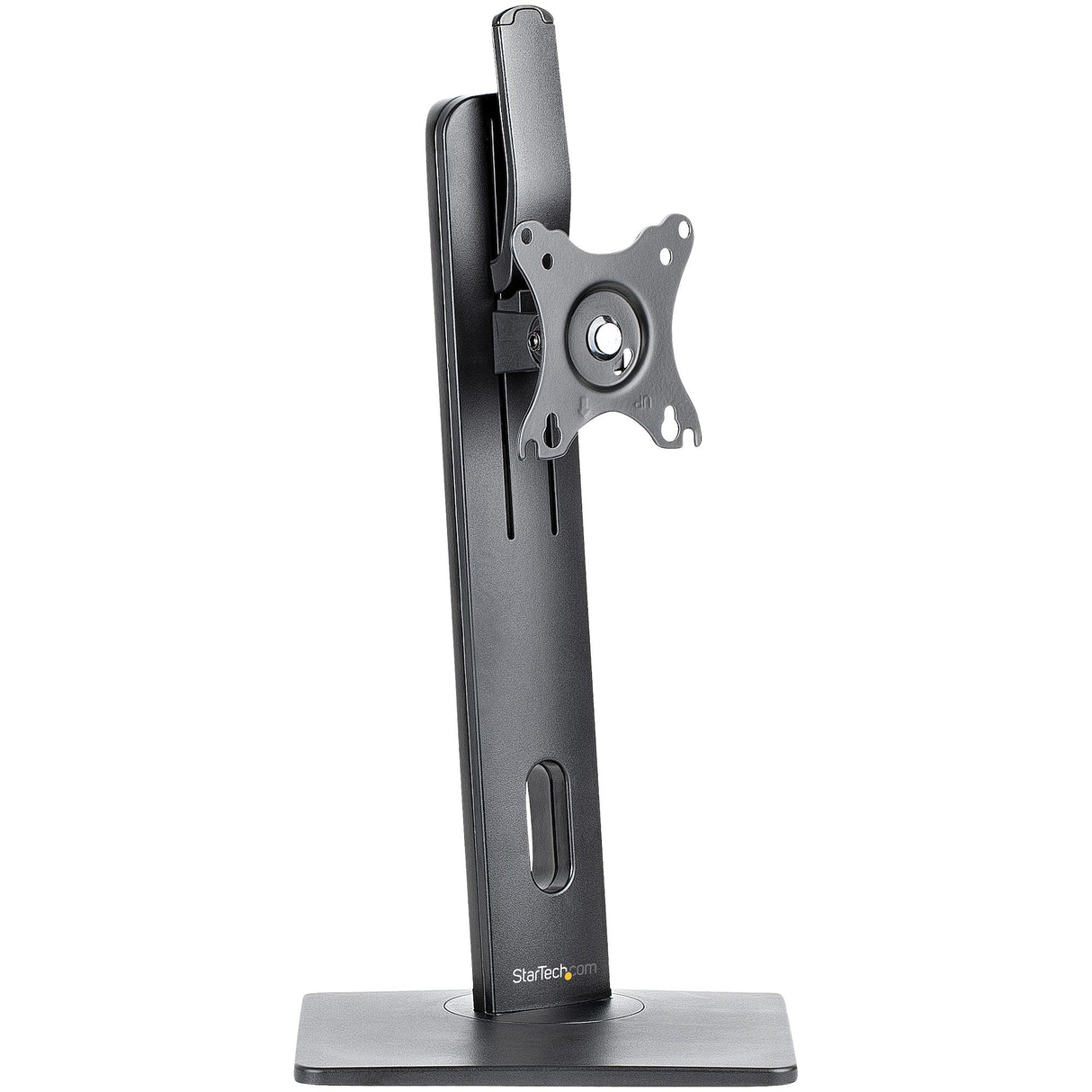 StarTech.com Soporte para un Monitor - Base para Monitor con Ajuste de Altura - para Monitores VESA de hasta 32" (7kg) - Soporte Ergonómico para Escritorio - con Inclinación/Giro/Rotación Monitor Negro