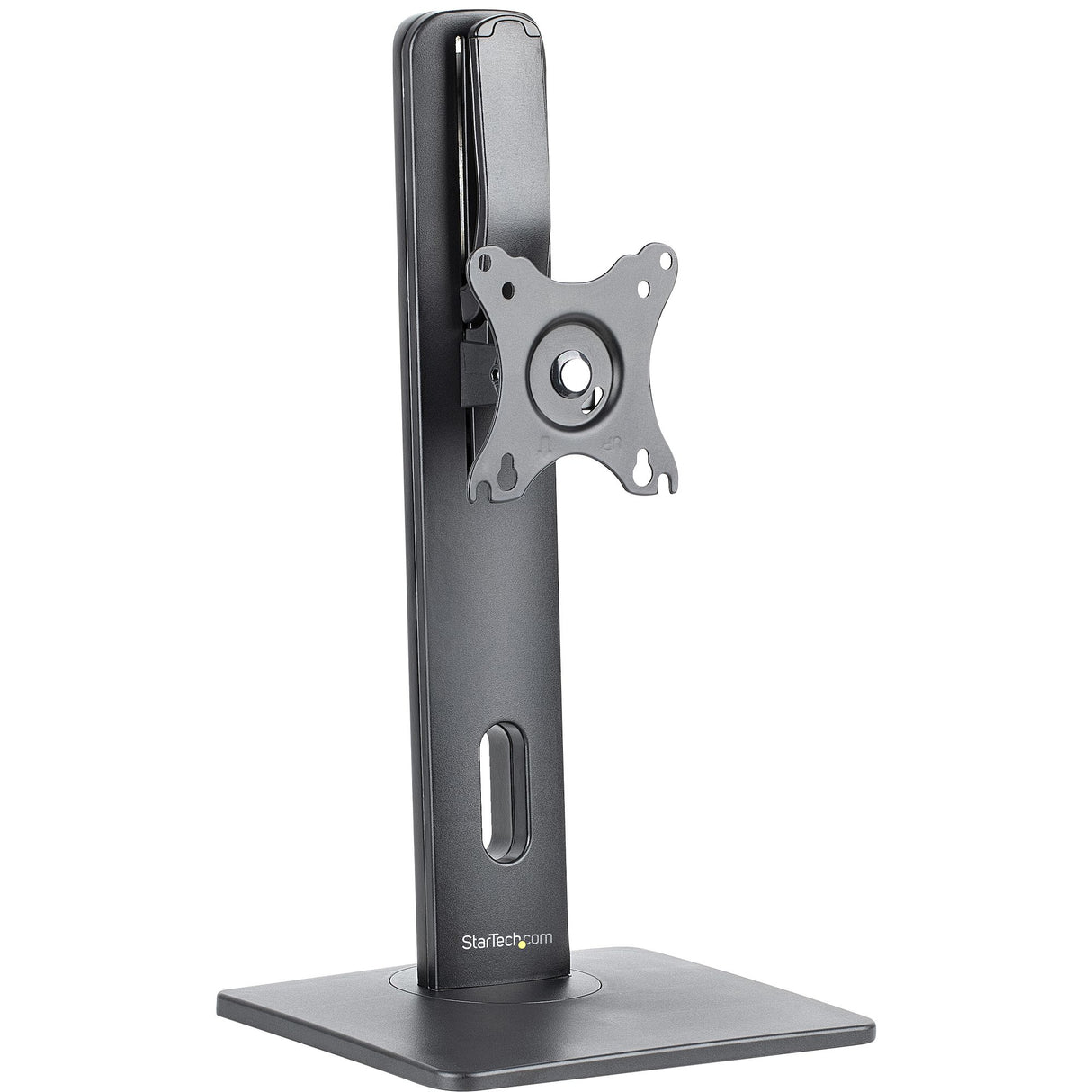 StarTech.com Soporte para un Monitor - Base para Monitor con Ajuste de Altura - para Monitores VESA de hasta 32" (7kg) - Soporte Ergonómico para Escritorio - con Inclinación/Giro/Rotación Monitor Negro