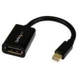 StarTech.com Adaptador Mini DisplayPort a DisplayPort - de Vídeo 4K x 2K - Conversor Mini DP a DP UHD - Convertidor mDP 