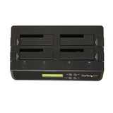 StarTech.com Clonador Borrador Autónomo USB 3.0 / eSATA a SATA de 4 Bahías para Discos Duros y SSDs 1:3 - Docking Statio