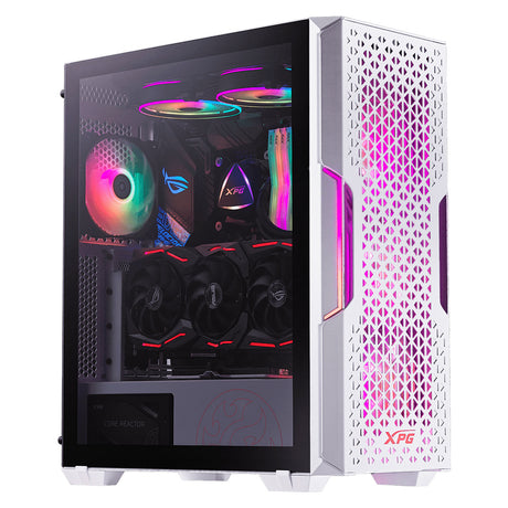XPG STARKER AIR Torre Media Blanca carcasas ordenador SPCC Torre PC Blanco