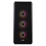 XPG DEFENDER Torre Media Negra carcasas ordenador SGCC Torre PC Negro