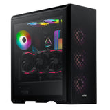 XPG DEFENDER Torre Media Negra carcasas ordenador SGCC Torre PC Negro