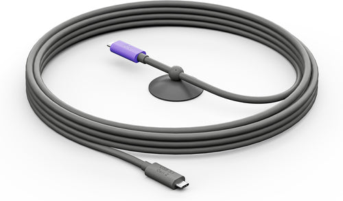 952-000195 - Logitech 952-000195 cable USB USB 3.2 Gen 2 (3.1 Gen 2) 5 m USB C Grafito, Violeta