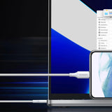 Ugreen 15269 cable USB USB 2.0 2 m USB C 480 Gbit/s 100 W Blanco