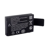 ZKTeco ZK-IK7 batería recargable industrial Polímero de litio 2000 mAh 7.4 V, Negro