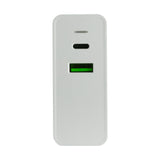 Perfect Choice PC-240396 cargador de dispositivo móvil Universal Blanco Corriente alterna Cargador inalámbrico Carga ráp