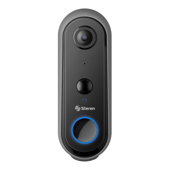 Steren CCTV-0950 sistema de intercomunicación de video Negro, MicroSD (TransFlash), Batería, Batería integrada
