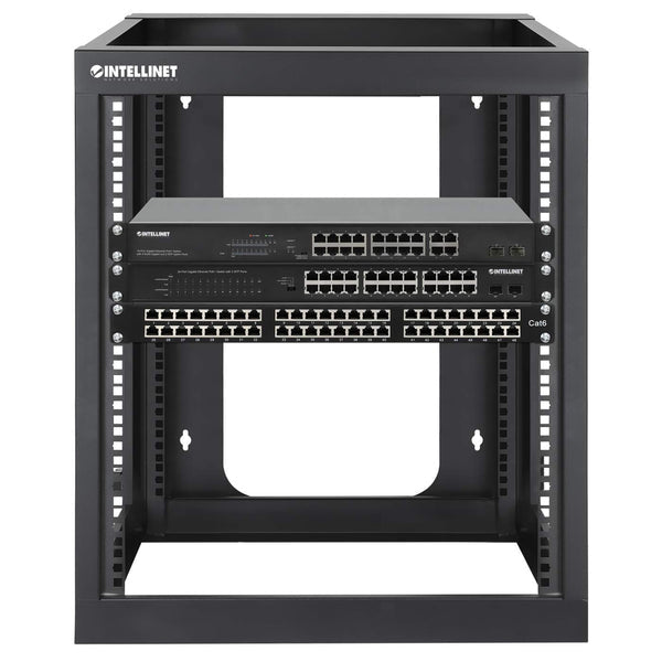 Intellinet 716055 Accesorios para rack Estructura de rack Negro 555 mm