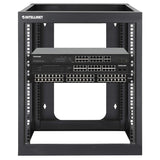 Intellinet 716055 Accesorios para rack Estructura de rack Negro 555 mm
