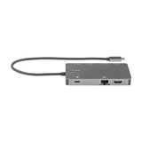 StarTech.com Adaptador Multipuertos USB C - Docking Station de Viajes HDMI 4K 30Hz o VGA - Hub Ladrón USB 3.0 de 5Gbps (