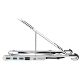 Targus AWU100005GL Laptop Soporte para ordenador portátil Plata Aluminio 25,4 cm (10")