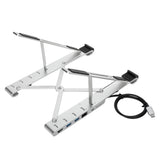 Targus AWU100005GL Laptop Soporte para ordenador portátil Plata Aluminio 25,4 cm (10")