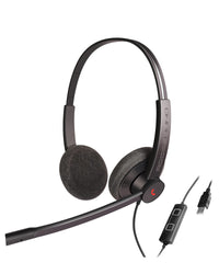 EPIC 302, Diadema UC, control llamada, mute y vol, conexión por USB (Binaural)