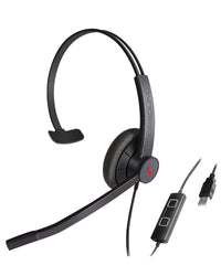EPIC 301, Diadema UC, control llamada, mute y vol, conexión por USB (Monoaural)