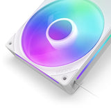 NZXT RF-U28HF-W1 sistema de refrigeración de computadora Gabinete de la computadora Ventilador Blanco 1 pieza(s)