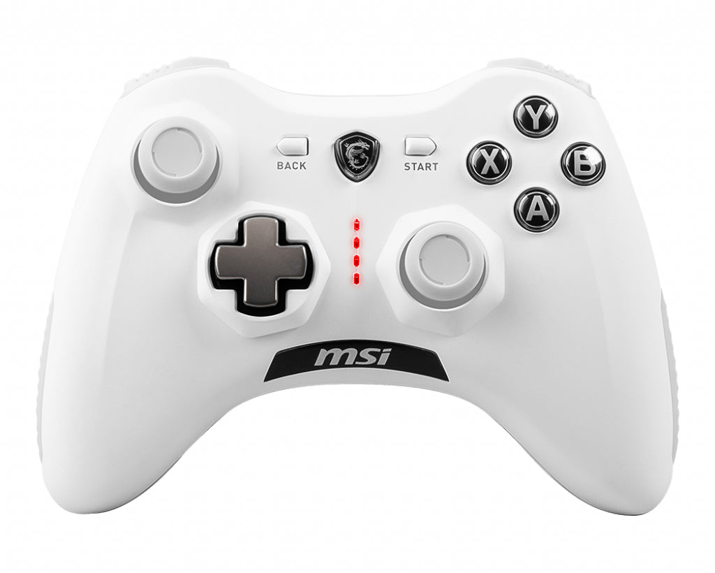 FORCE GC30 V2 WHITE - GAME PAD FORCE GC30 V2 WHITE MSI USB/WINDOWS/ANROID 4.1/VIBRACION 8 HORAS DE JUEGO