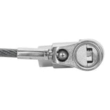 Targus ASP95MKGLX-25 Cable Plata Monitor, Portátil, Smartphone Llave Acero galvanizado