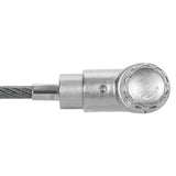 Targus ASP95MKGLX-25 Cable Plata Monitor, Portátil, Smartphone Llave Acero galvanizado