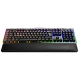 EVGA 812-W1-20SP-K2 teclado Juego USB QWERTY Inglés Negro, Gris, Alámbrico, Interruptor de llave optomecánica, LED RGB