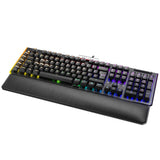 EVGA 812-W1-20SP-K2 teclado Juego USB QWERTY Inglés Negro, Gris, Alámbrico, Interruptor de llave optomecánica, LED RGB